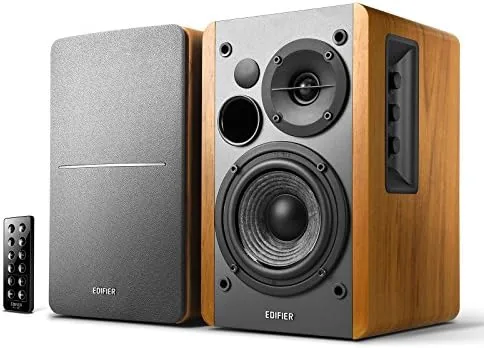 Overview of the Edifier R1280DB Powered Bluetooth Bookshelf Speakers - Optical Input