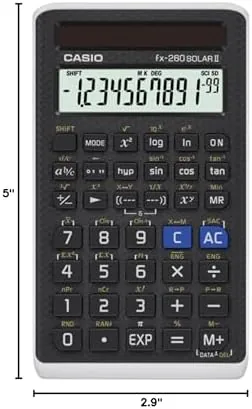 Testing the Casio fx-260 Solar II Scientific Calculator, 10-Digit Display | Fraction over two weeks