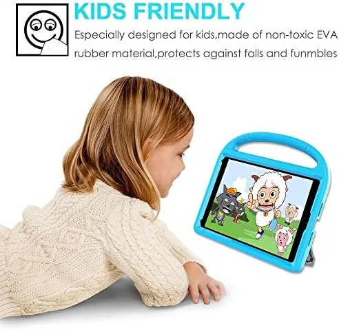 The SUPLIK Kids Case for iPad 5th/6th Generation (9.7-inch, 2017/2018), iPad compared in context