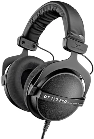 beyerdynamic DT 770 Pro Studio Headphones (80 Ohm, Black) | Closed Back, Over Ear Review: Tested and Rated