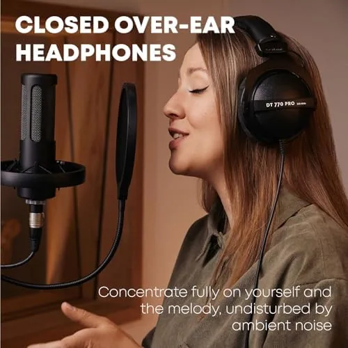 The beyerdynamic DT 770 Pro Studio Headphones (80 Ohm, Black) | compared in context