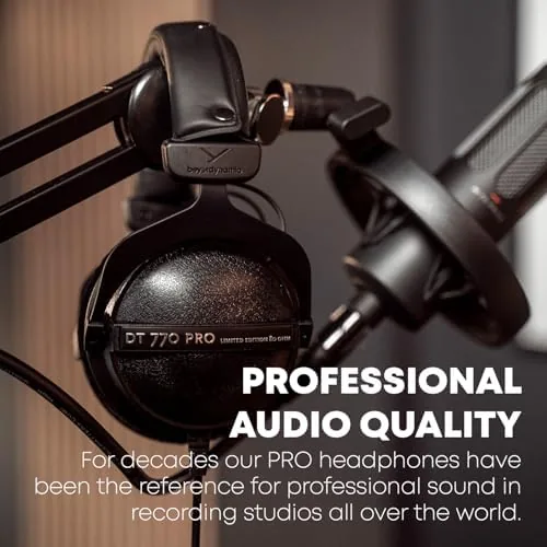 Testing the beyerdynamic DT 770 Pro Studio Headphones (80 Ohm, Black) | over two weeks