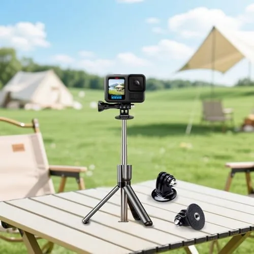 The Suptig Tripod Mount Adapter for Gopro Mission 1 Pro, Gopro compared in context