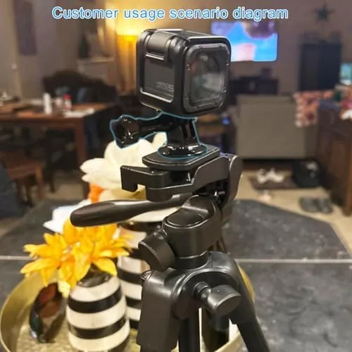 Testing the Suptig Tripod Mount Adapter for Gopro Mission 1 Pro, Gopro over two weeks