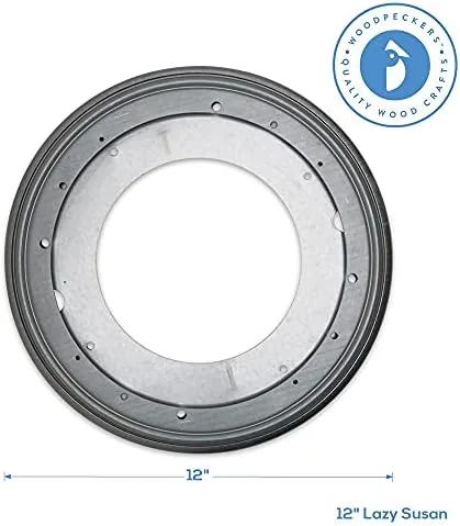 Close up of the ball bearing race between the two steel plates