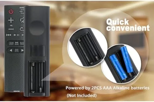 The AH59-02733B Replace Sound Bar Remote fit for Samsung Soundbar HW-K360 in real use