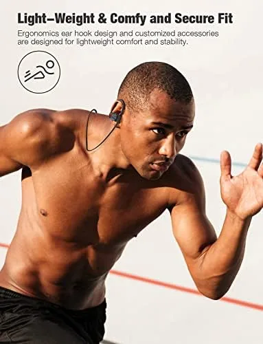 The Otium Bluetooth Earbuds Wireless Headphones Bluetooth Headphones, Sports Earbuds, IPX7 in real use
