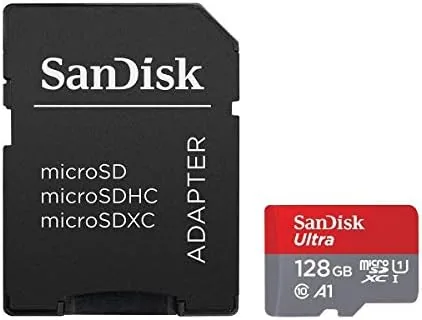 The card transferring files to a laptop through the SD adapter