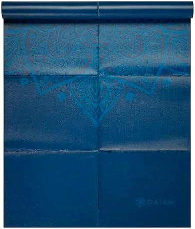 Testing the Gaiam Foldable Yoga Mat, 2mm Icy Paisley over two weeks