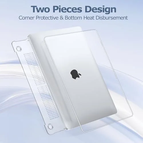 Another view of the MOSISO Compatible with MacBook Pro 13 inch Case M2 M1