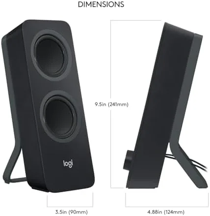 The Logitech Z207 2.0 Stereo Computer Speakers with Bluetooth | 10 in real use