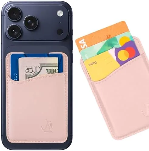 Wallaroo Premium Leather Cell Phone Wallet Stick On - Android and iPhone Wallet and Review: Tested and Rated