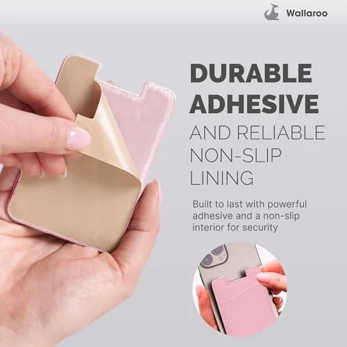 Testing the Wallaroo Premium Leather Cell Phone Wallet Stick On - Android over two weeks