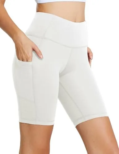 Testing the baleaf Women's High Waist Biker Shorts with 3 Pockets over two weeks