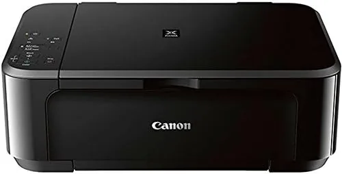 The Canon PRINT app on a phone showing scan and print options