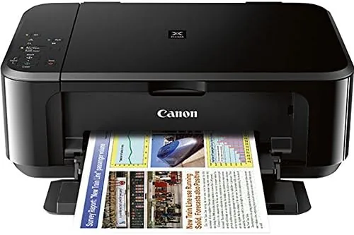 A color photo printing from the MG3620 into the output tray