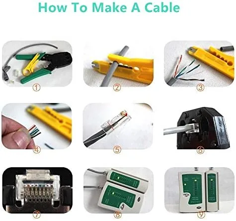 Testing the Gaobige Network Tool Kit for Cat5 Cat5e Cat6, 11 in over two weeks