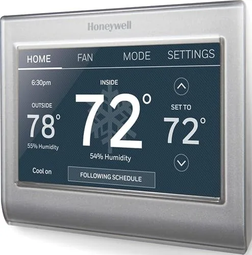 Honeywell Home RTH9585WF Review: A Color Smart Thermostat That Thinks Ahead