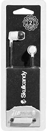 The Skullcandy Jib Wired Earbuds with 3.5mm AUX Plug - White in real use