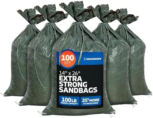 Sandbaggy - Heavy Duty Empty Sandbags For Flooding (14" X 26") - Poly Sand Review: Tested and Rated
