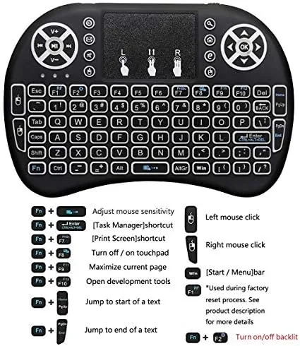 Testing the 2.4G Mini Wireless Keyboard with Touchpad Mouse, Upgraded Multi BRG over two weeks