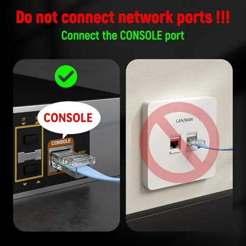Close look at the USB Console Cable,USB to RJ45 Console Cable for Cisco Routers/AP build quality
