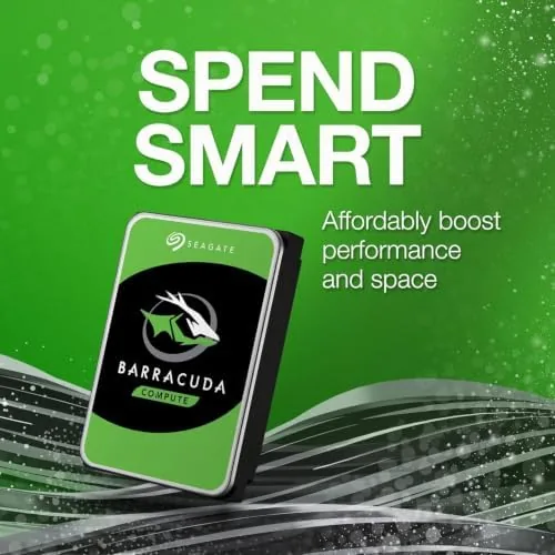The Seagate BarraCuda Internal Hard Drive 8TB SATA 6Gb/s 256MB Cache in real use