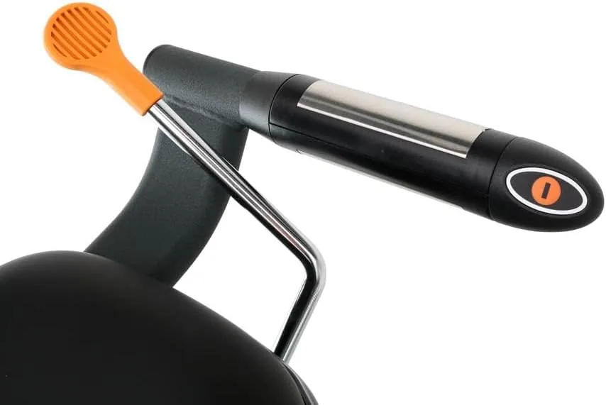 Elite RB X exercise bike folded compactly in a corner