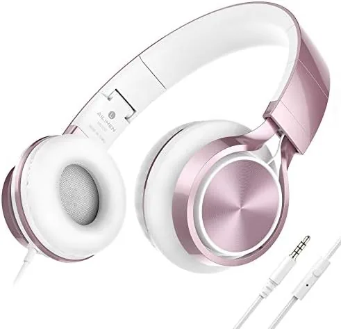 Overview of the AILIHEN Kids Headphones for School with Mic Wired, 3.5mm Jack
