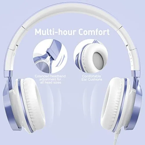 The AILIHEN Kids Headphones for School, 3.5mm Wired with Mic for compared in context