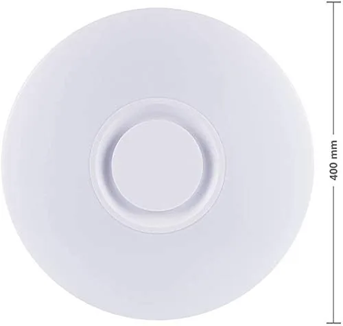 Testing the Upgrade 15 inch Dimmable LED Music Ceiling Light with Bluetooth over two weeks