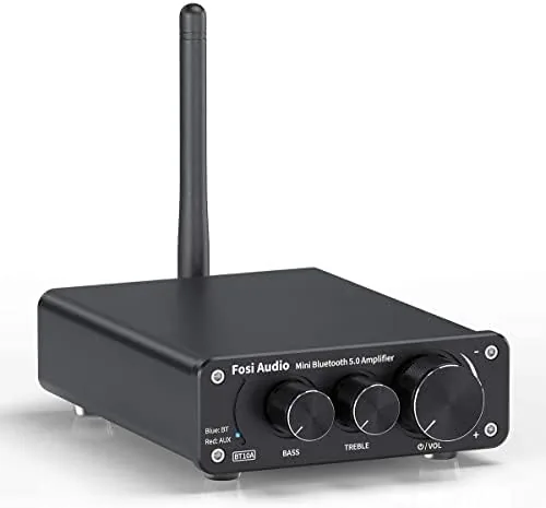 Overview of the Fosi Audio BT10A Bluetooth 5.0 Stereo Audio Amplifier Receiver 2