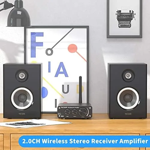 Close look at the Fosi Audio BT10A Bluetooth 5.0 Stereo Audio Amplifier Receiver 2 build quality