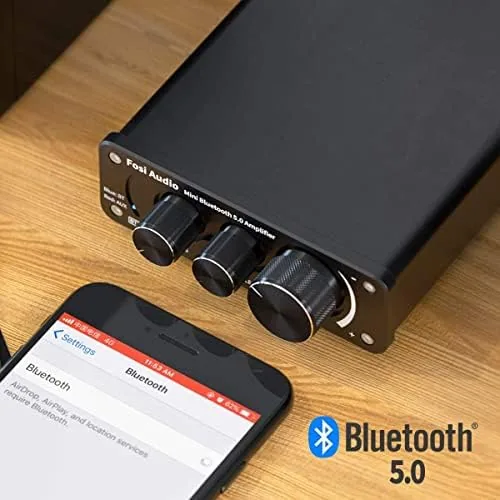 The Fosi Audio BT10A Bluetooth 5.0 Stereo Audio Amplifier Receiver 2 in real use
