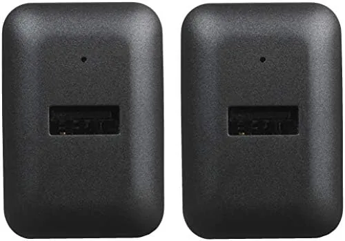 Close look at the Amazon Basics 12W One Port USB-A Portable Wall Charger (2.4A) build quality