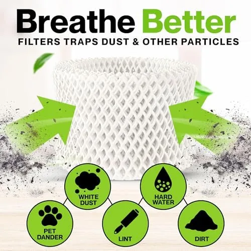 Another view of the Durabasics 4 Pack of Premium Humidifier Filters Compatible with Honeywell