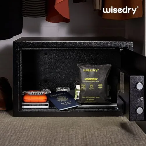 Testing the wisedry 2 x 500 Gram [2.2 lbs] Rechargeable Silica Gel over two weeks