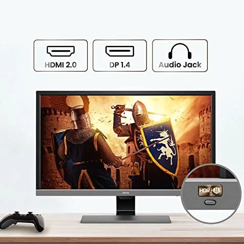 Comparison of the BenQ 4K monitor with a high refresh gaming display
