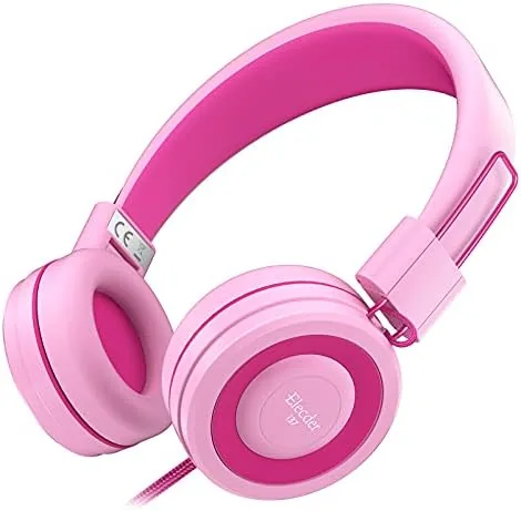 Overview of the ELECDER i37 Kids Headphones for School Children Girls Boys Teens
