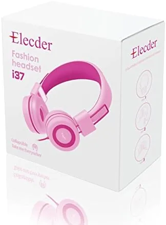 Testing the ELECDER i37 Kids Headphones for School Children Girls Boys Teens over two weeks