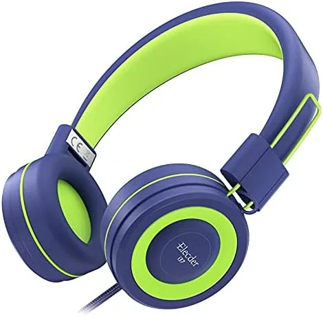 Overview of the ELECDER i37 Kids Headphones for School Children Girls Boys Teens
