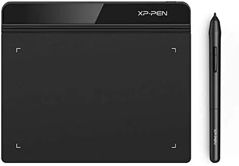 The Drawing Tablet XPPen StarG640 Digital Graphic Tablet 6x4 Inch Art in real use
