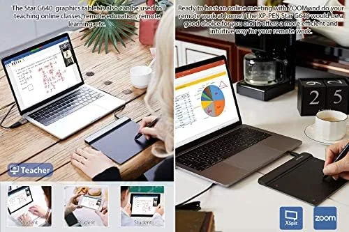 The Drawing Tablet XPPen StarG640 Digital Graphic Tablet 6x4 Inch Art compared in context