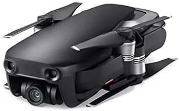Mavic Air next to a lighter mini drone for comparison