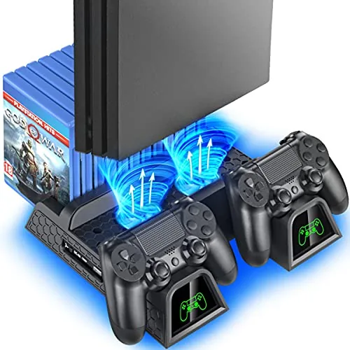 OIVO PS4 Stand Review: Vertical Cooling and Game Storage