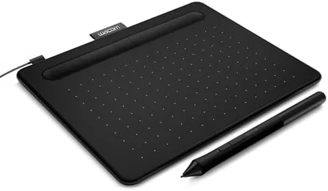 Close look at the Wacom Intuos Small, Wired Graphic Drawing Tablet with Pen + build quality