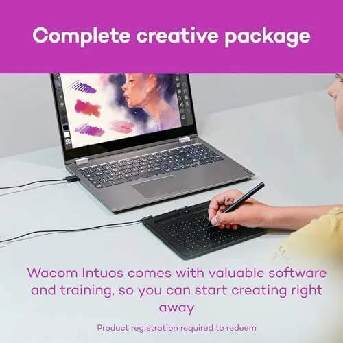 Testing the Wacom Intuos Small, Wired Graphic Drawing Tablet with Pen + over two weeks