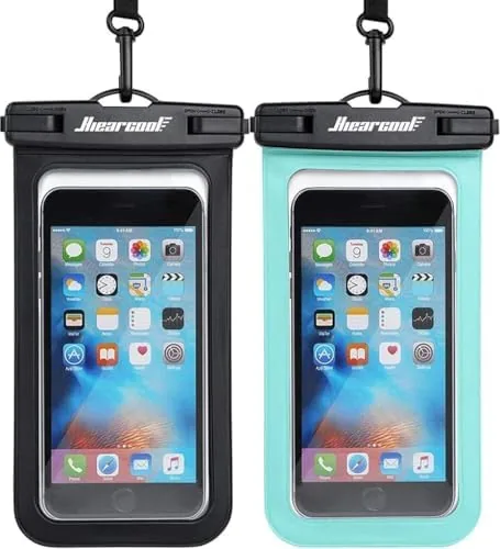 Hiearcool Waterproof Phone Pouch Review: Beach Ready Two Pack