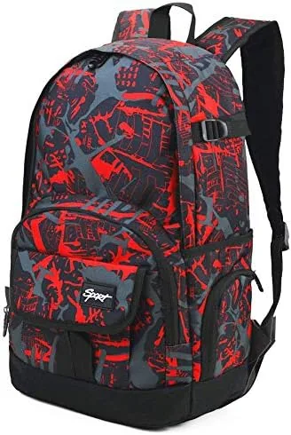 rickyh school backpack shown from the front on a neutral background