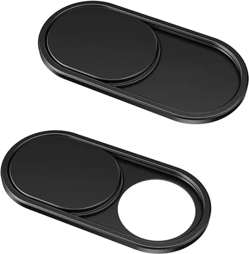 CloudValley camera cover in a hand showing its thin metal construction